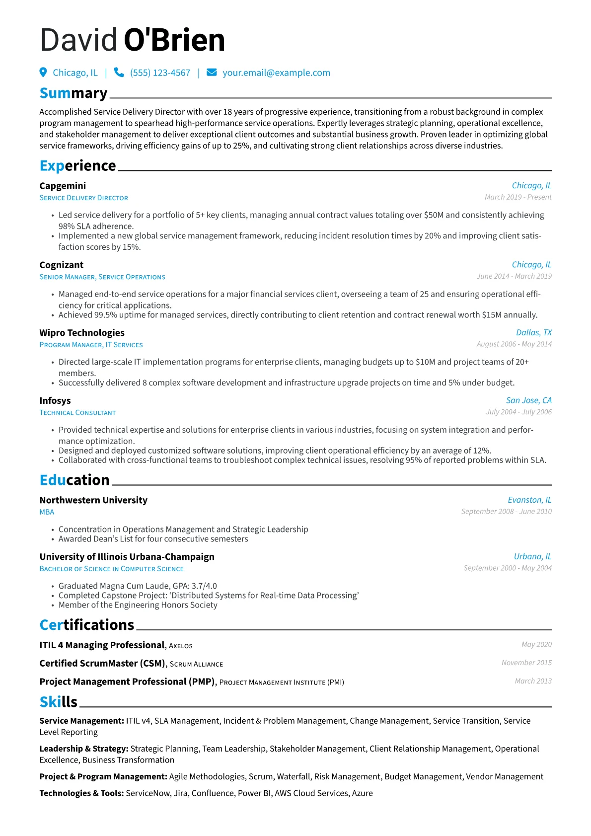Career changer version - Page 1