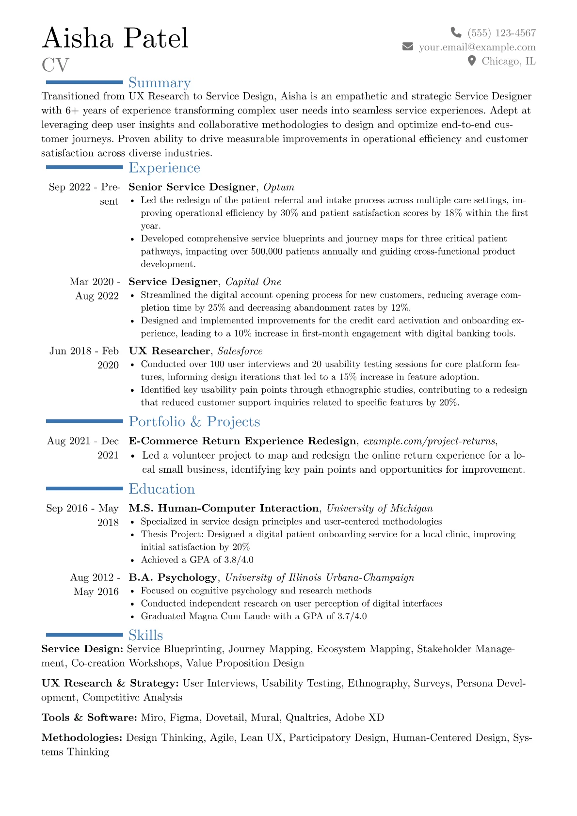 Career changer version - Page 1