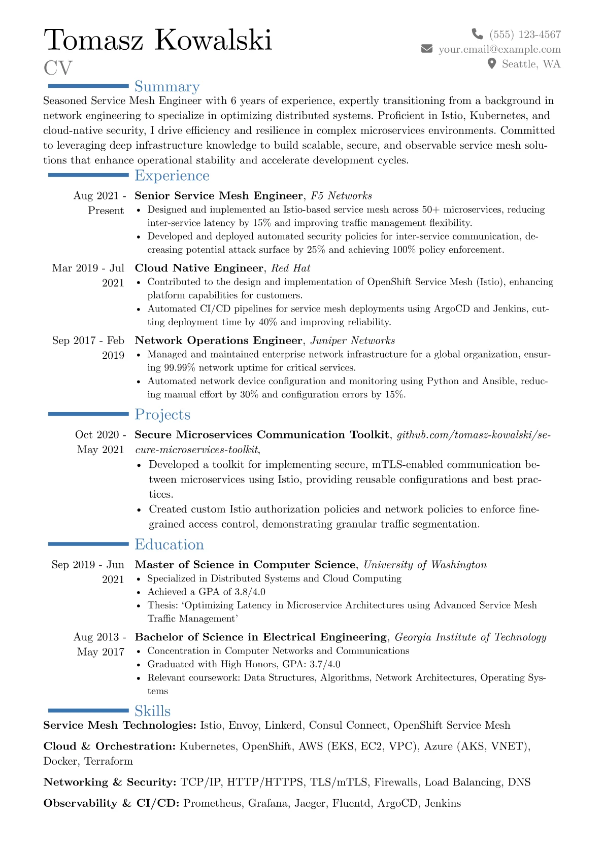 Career changer version - Page 1