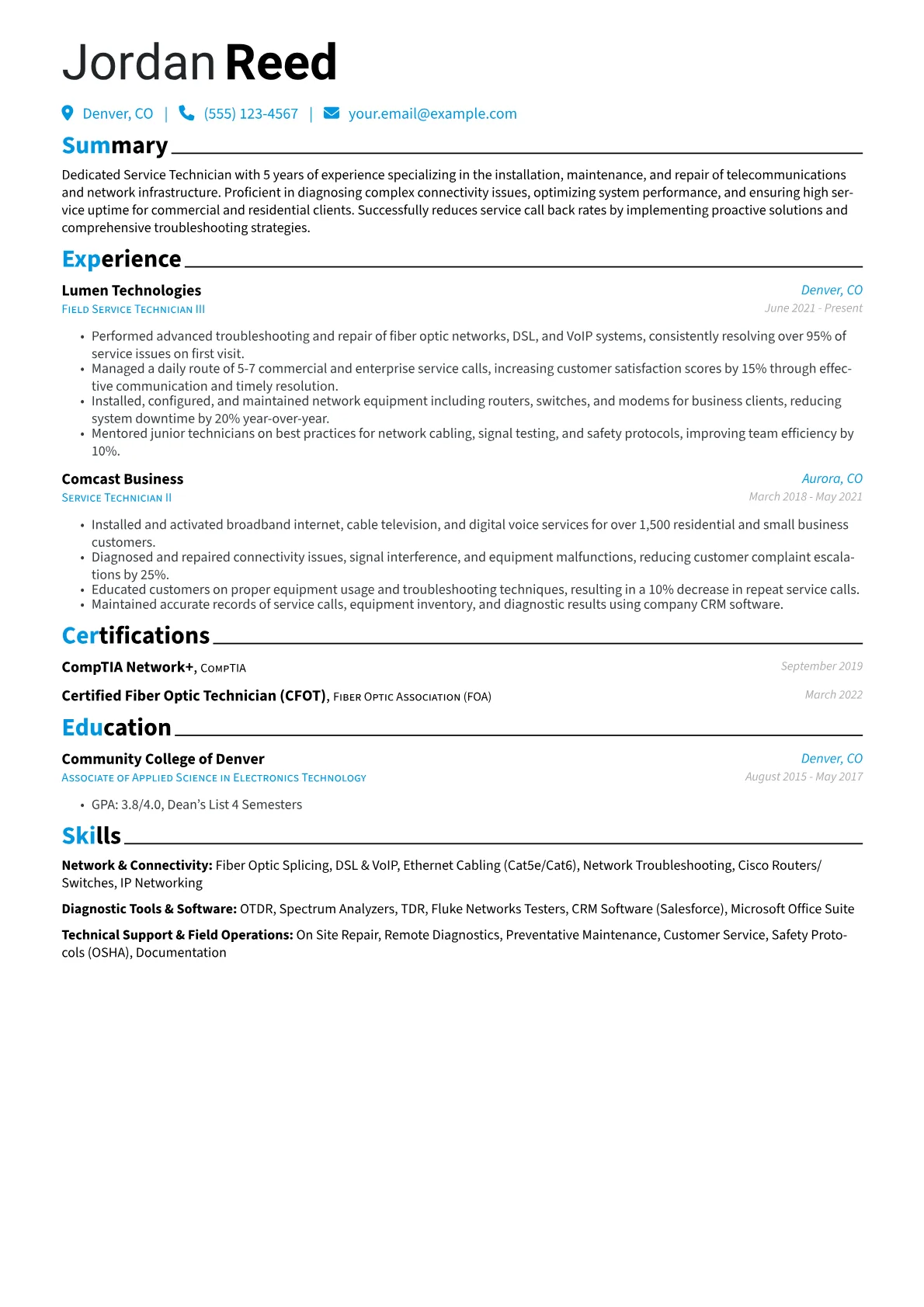 Telecom Network version - Page 1
