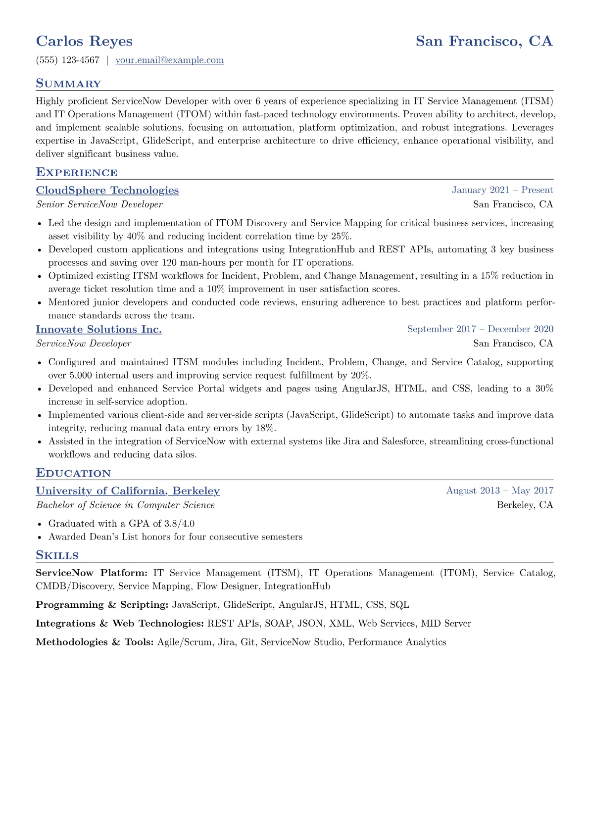ITSM/ITOM Specialist version - Page 1