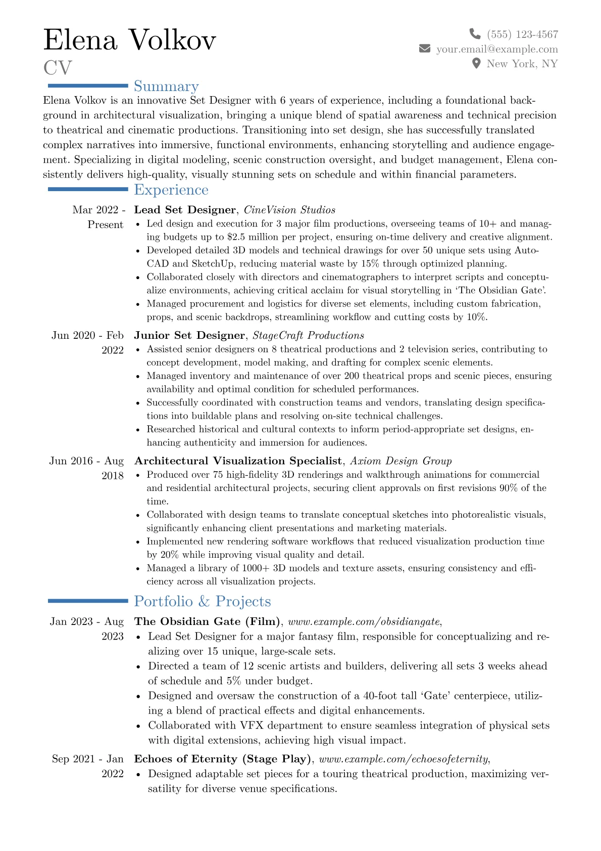 Career changer version - Page 1