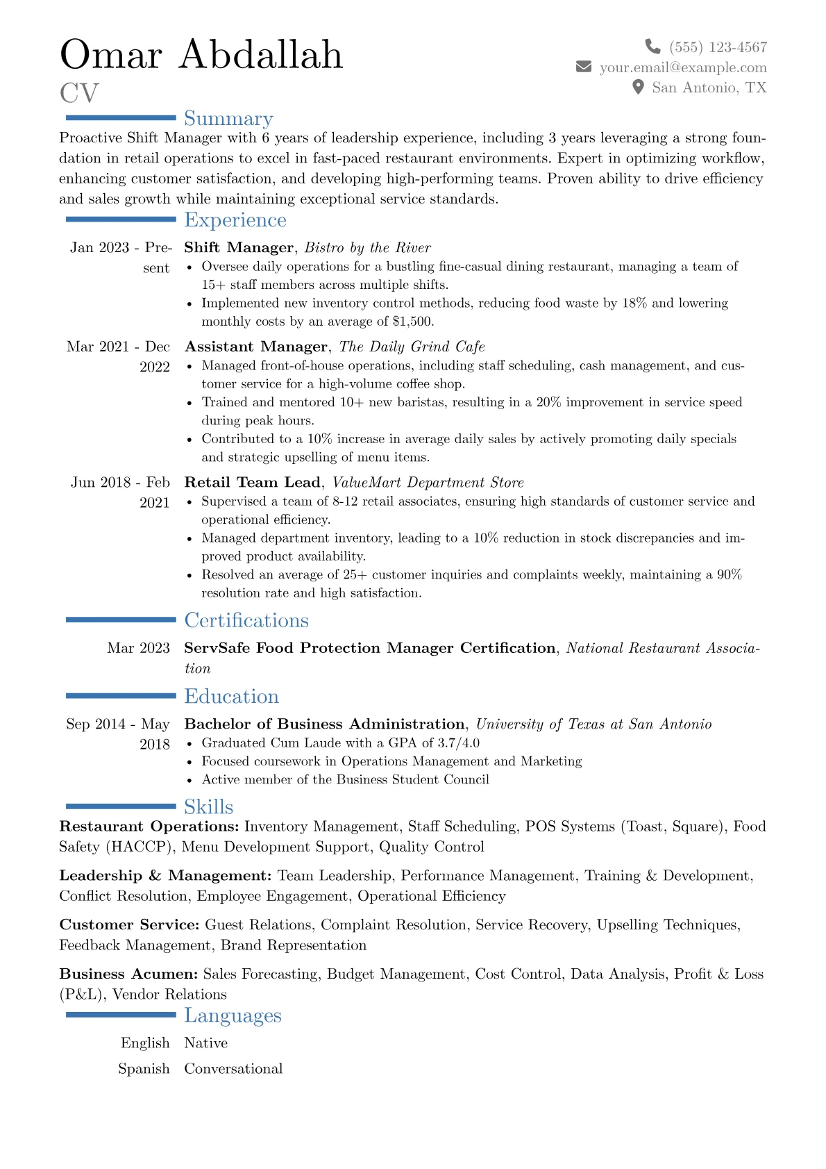 Career changer version - Page 1