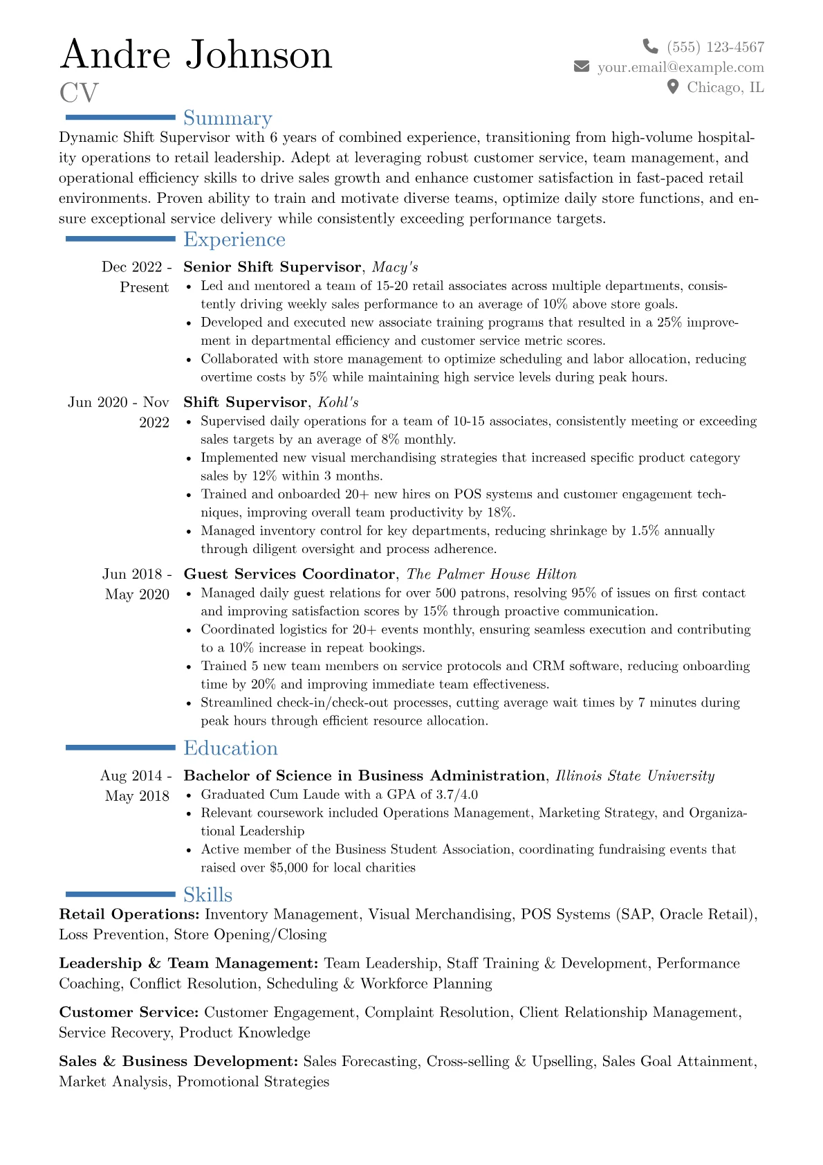 Career changer version - Page 1