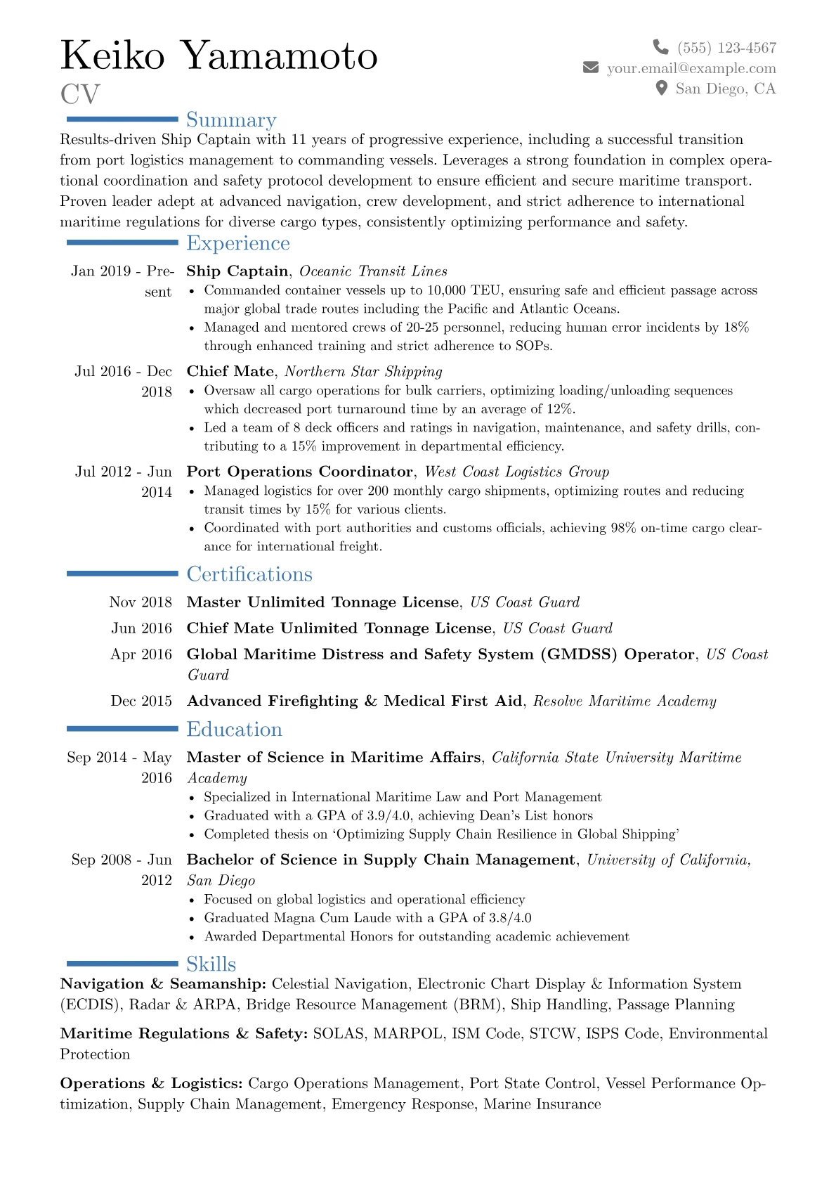 Career changer version - Page 1
