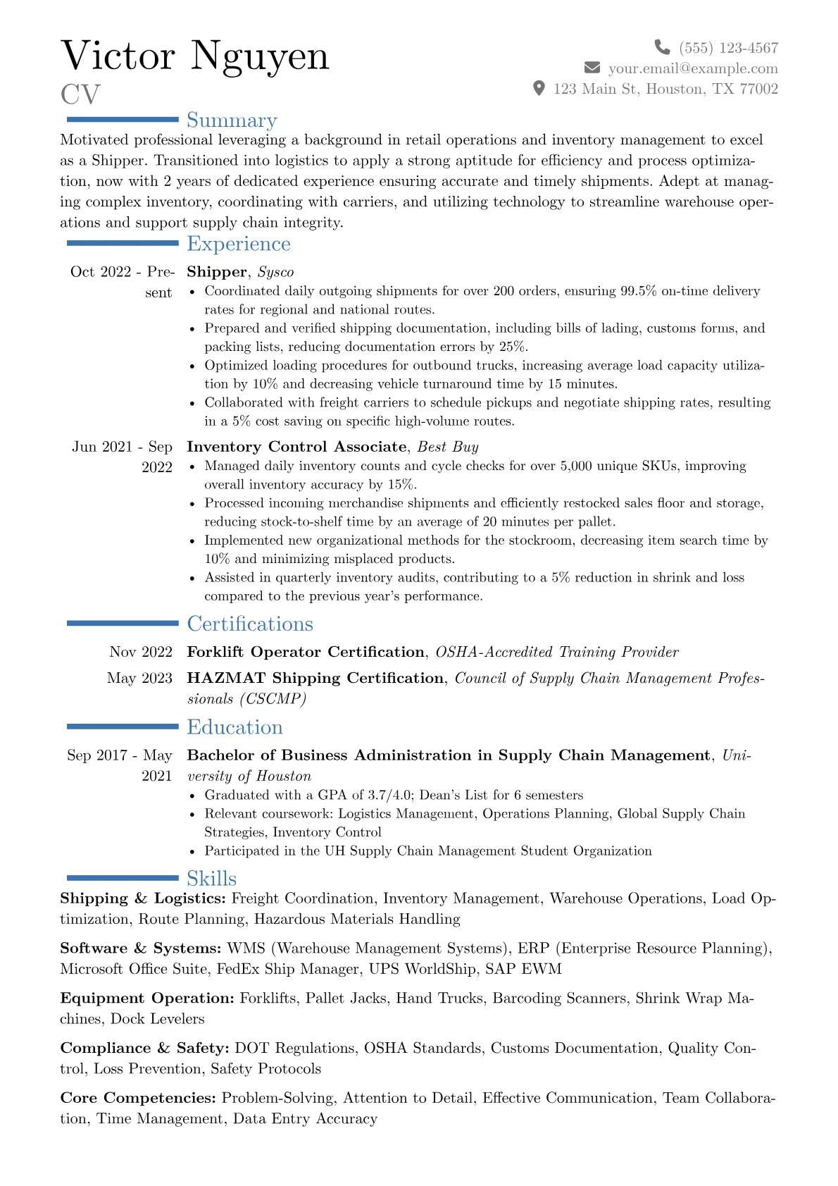 Career changer version - Page 1