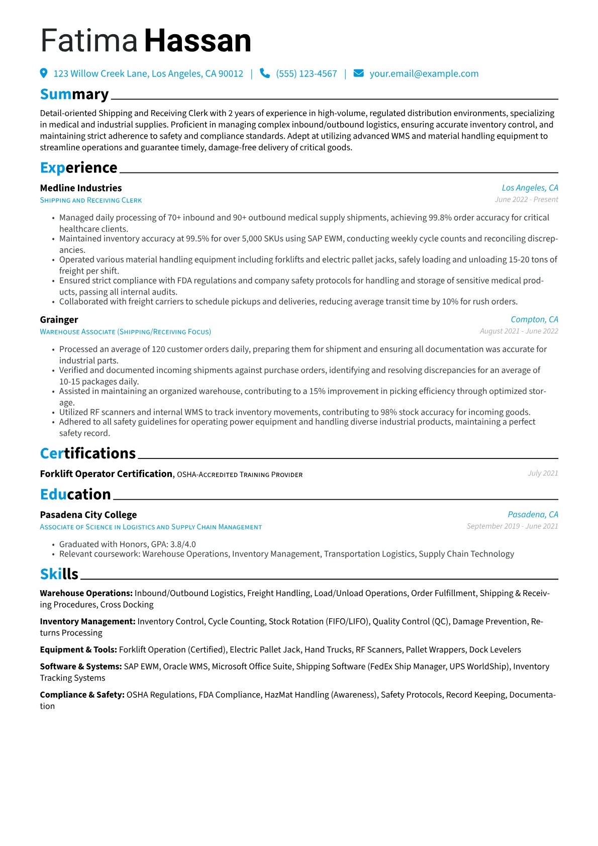 Medical/Industrial version - Page 1