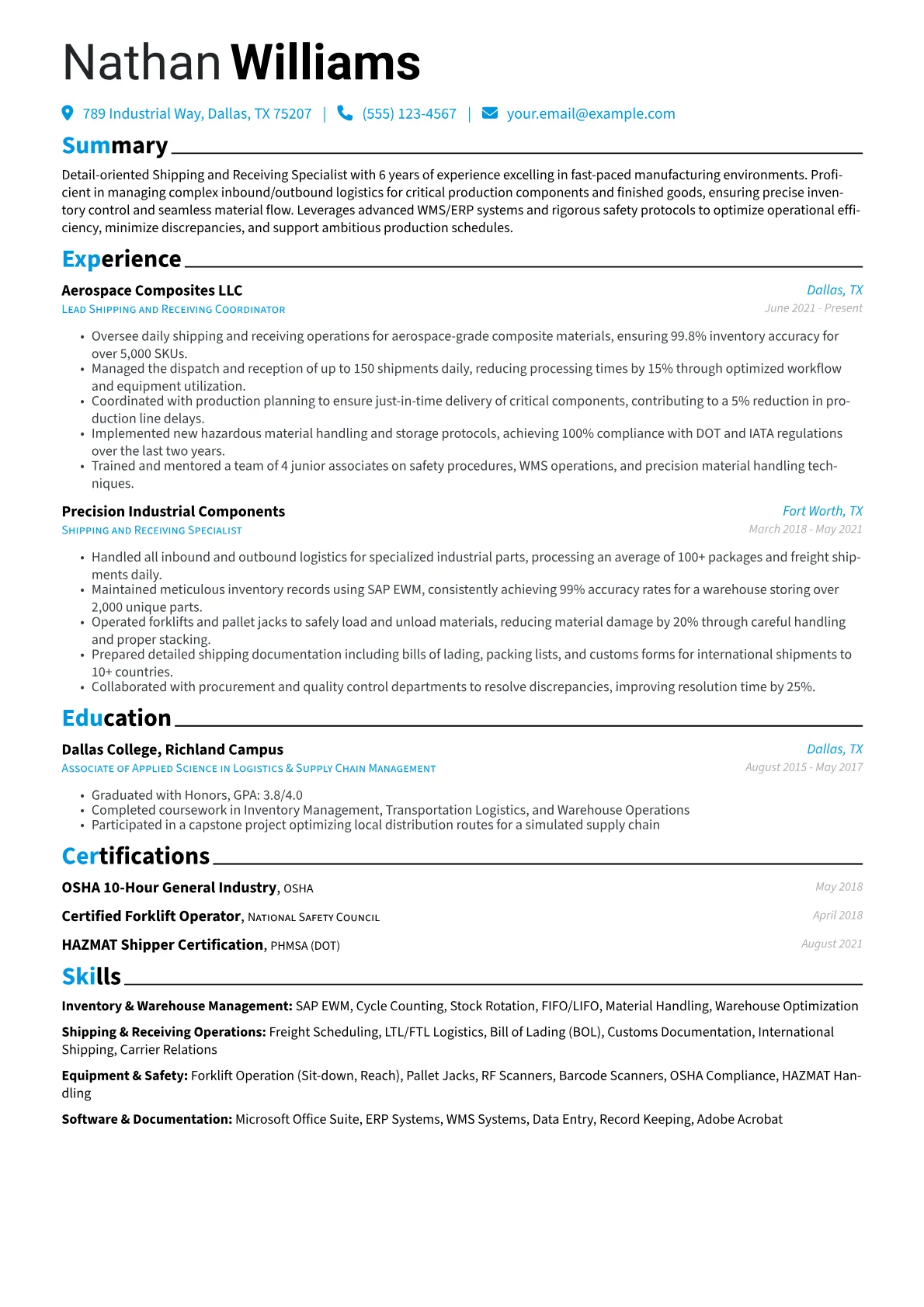 Inventory & Warehouse version - Page 1