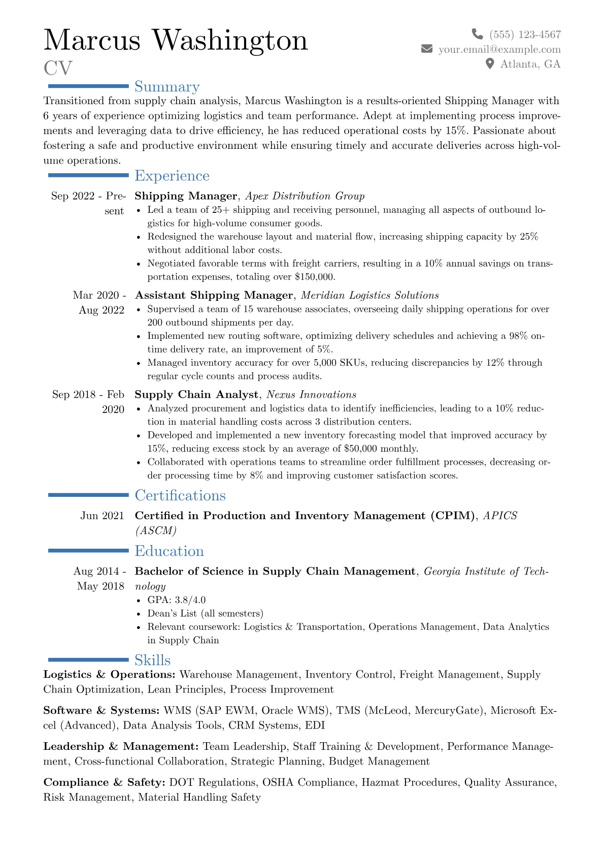 Career changer version - Page 1