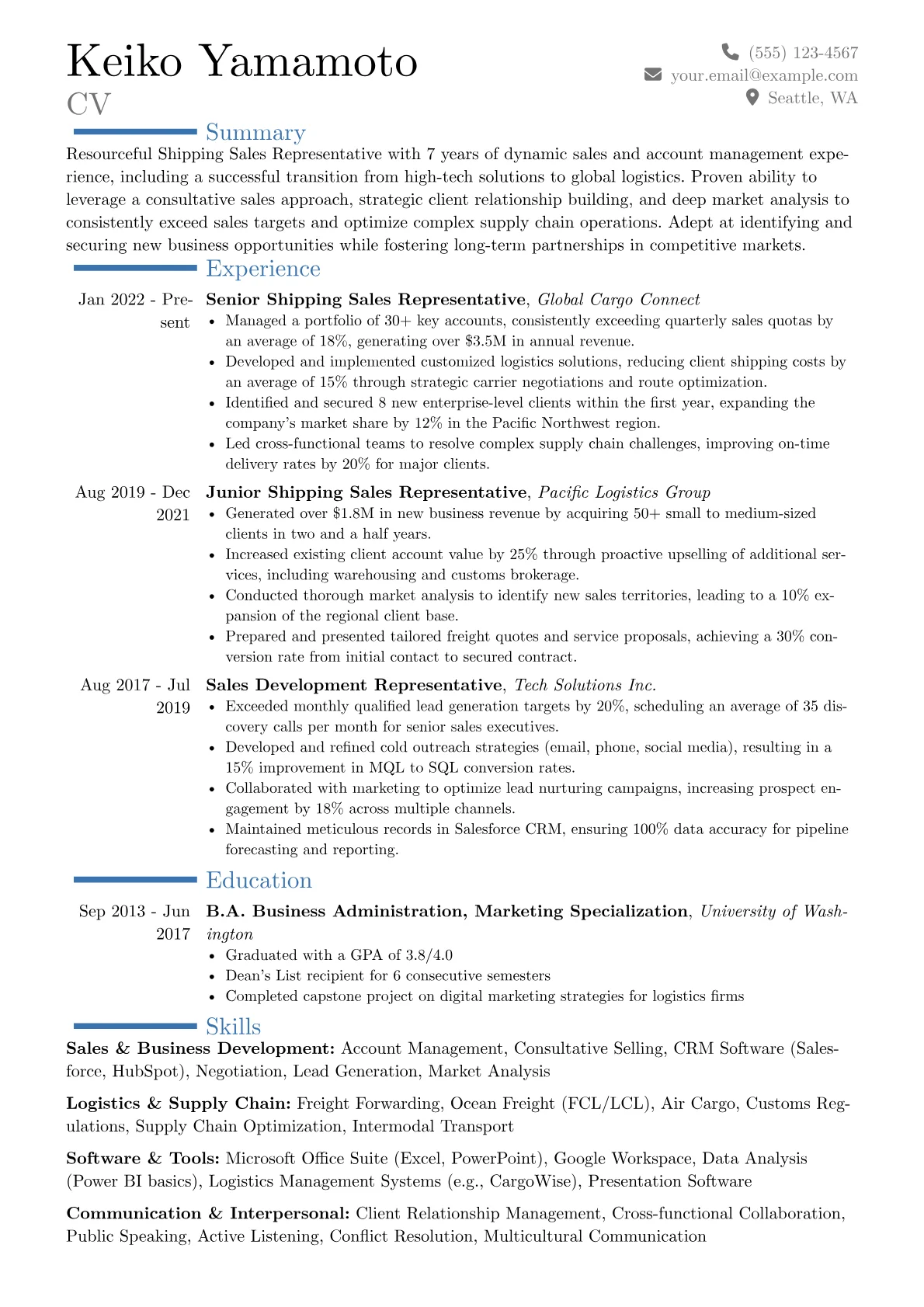 Career changer version - Page 1