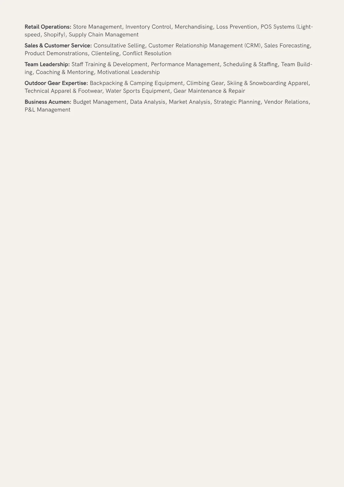 Retail Operations version - Page 2