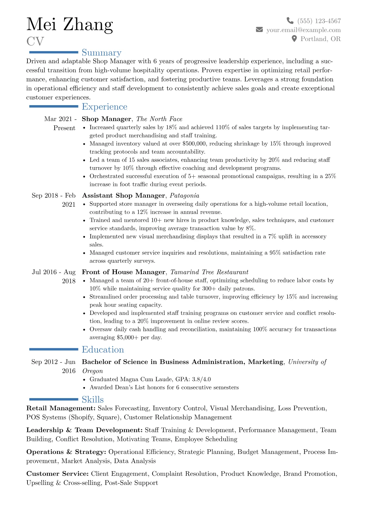 Career changer version - Page 1
