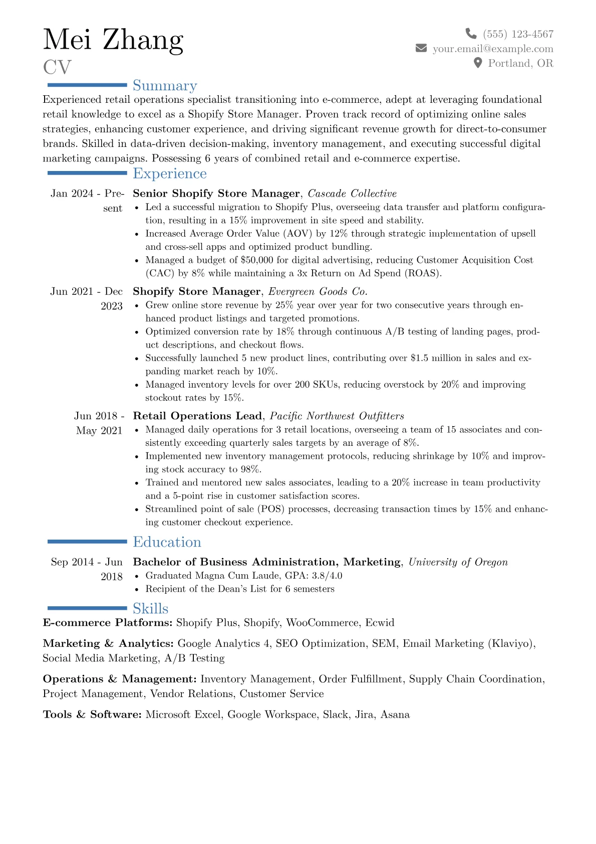 Career changer version - Page 1