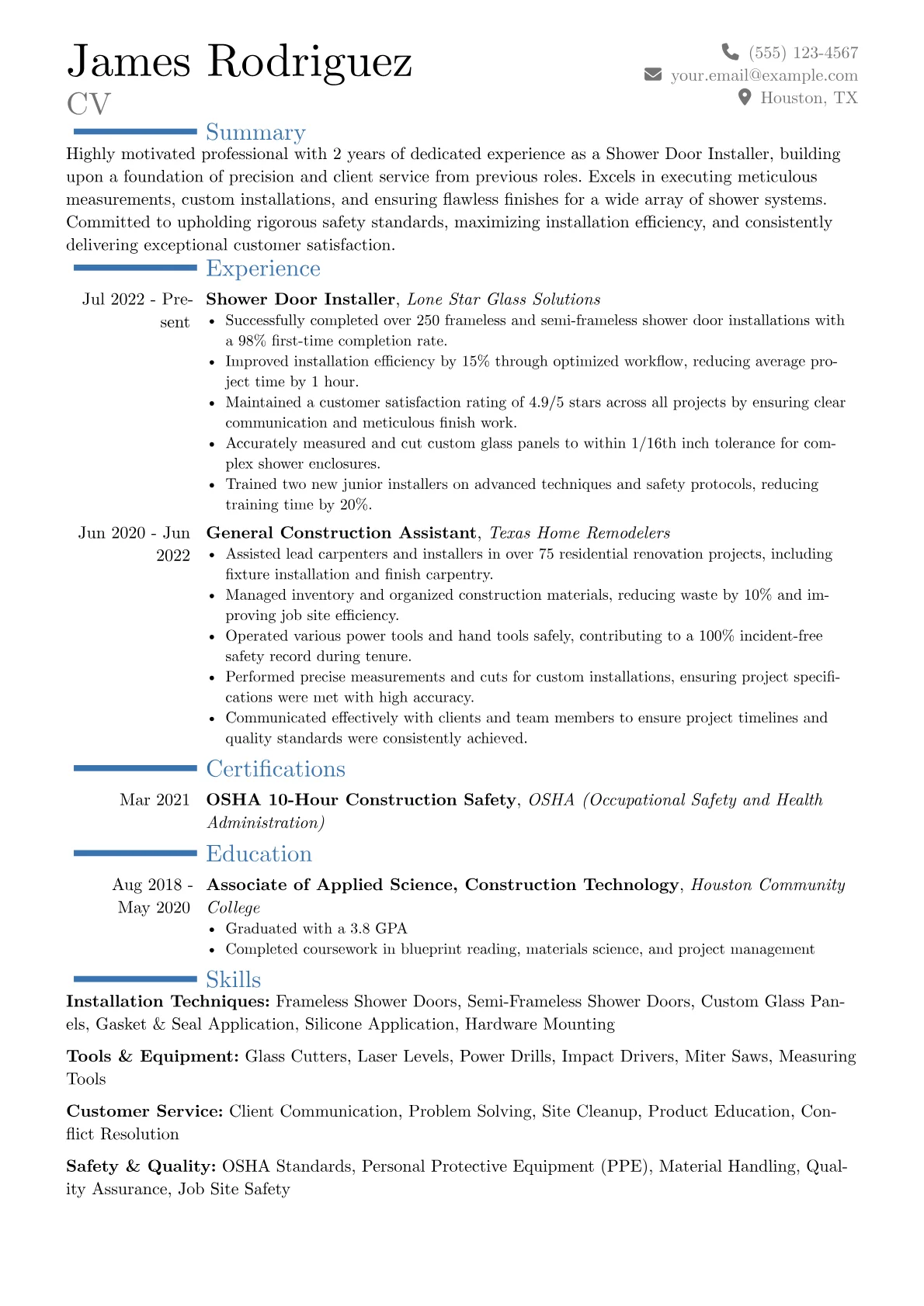 Career changer version - Page 1