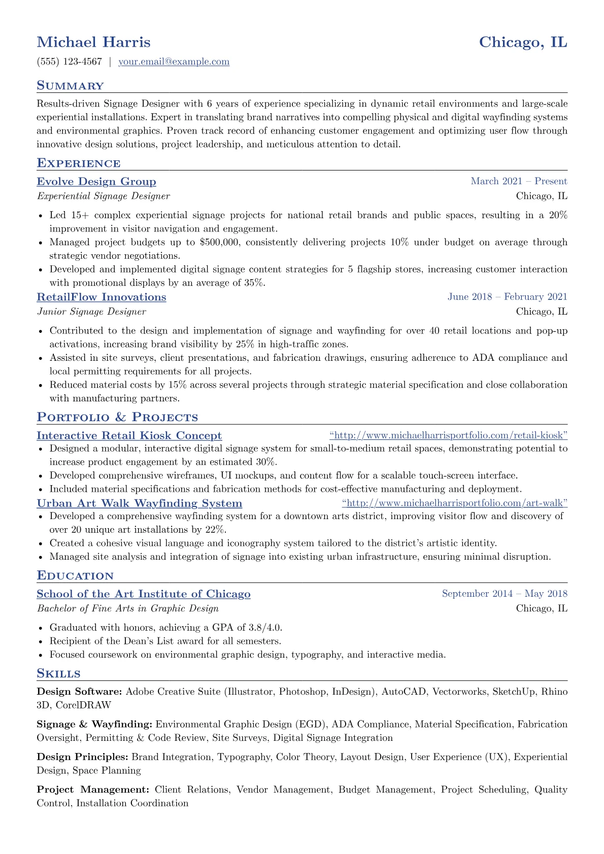 Retail & Experiential version - Page 1