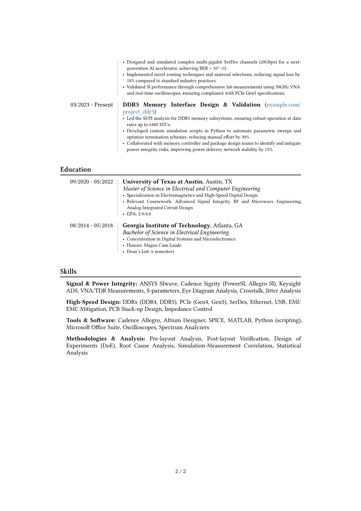 Career changer version - Page 2