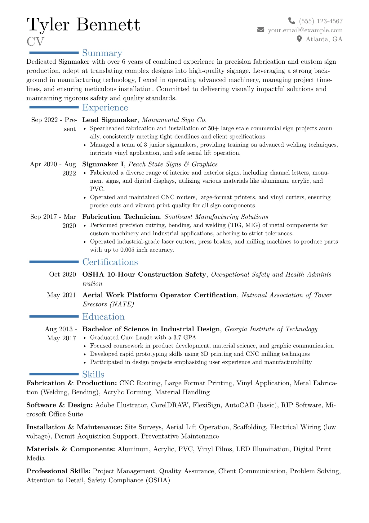 Career changer version - Page 1