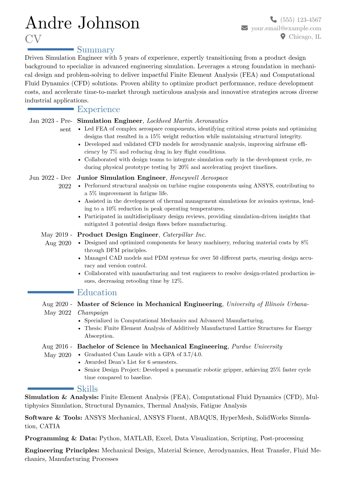 Career changer version - Page 1