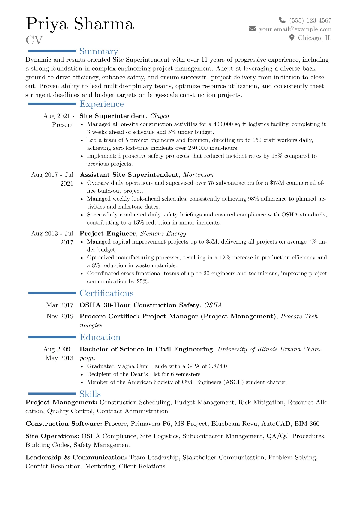 Career changer version - Page 1