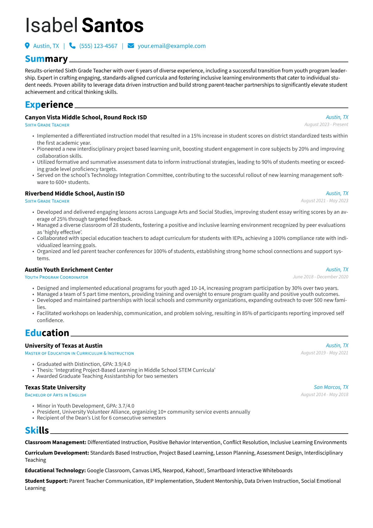 Career changer version - Page 1