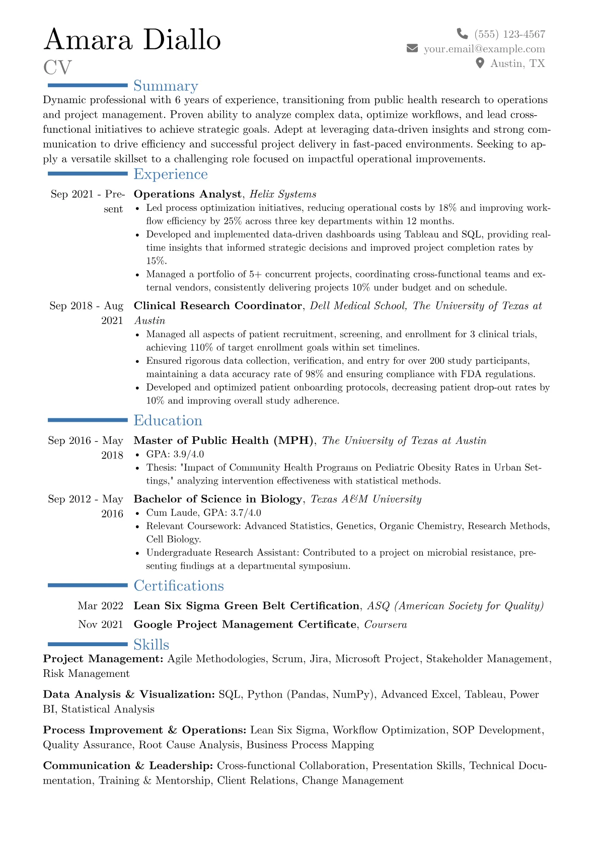 Career changer version - Page 1