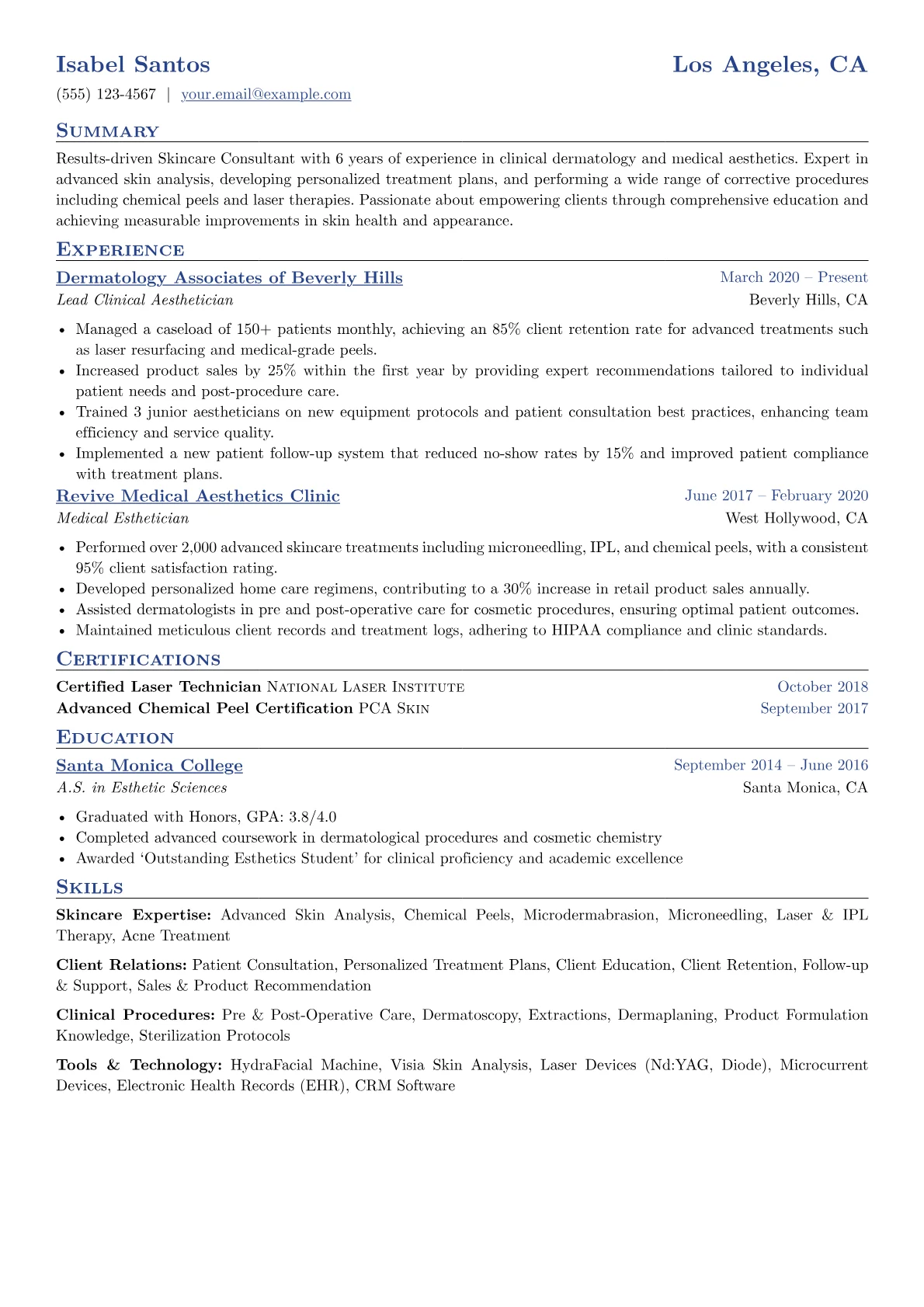 Clinical Skincare version - Page 1