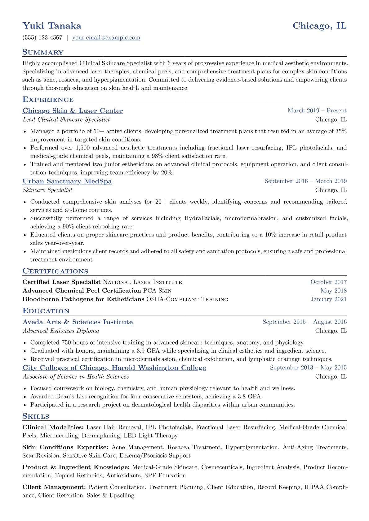 Clinical & Advanced version - Page 1