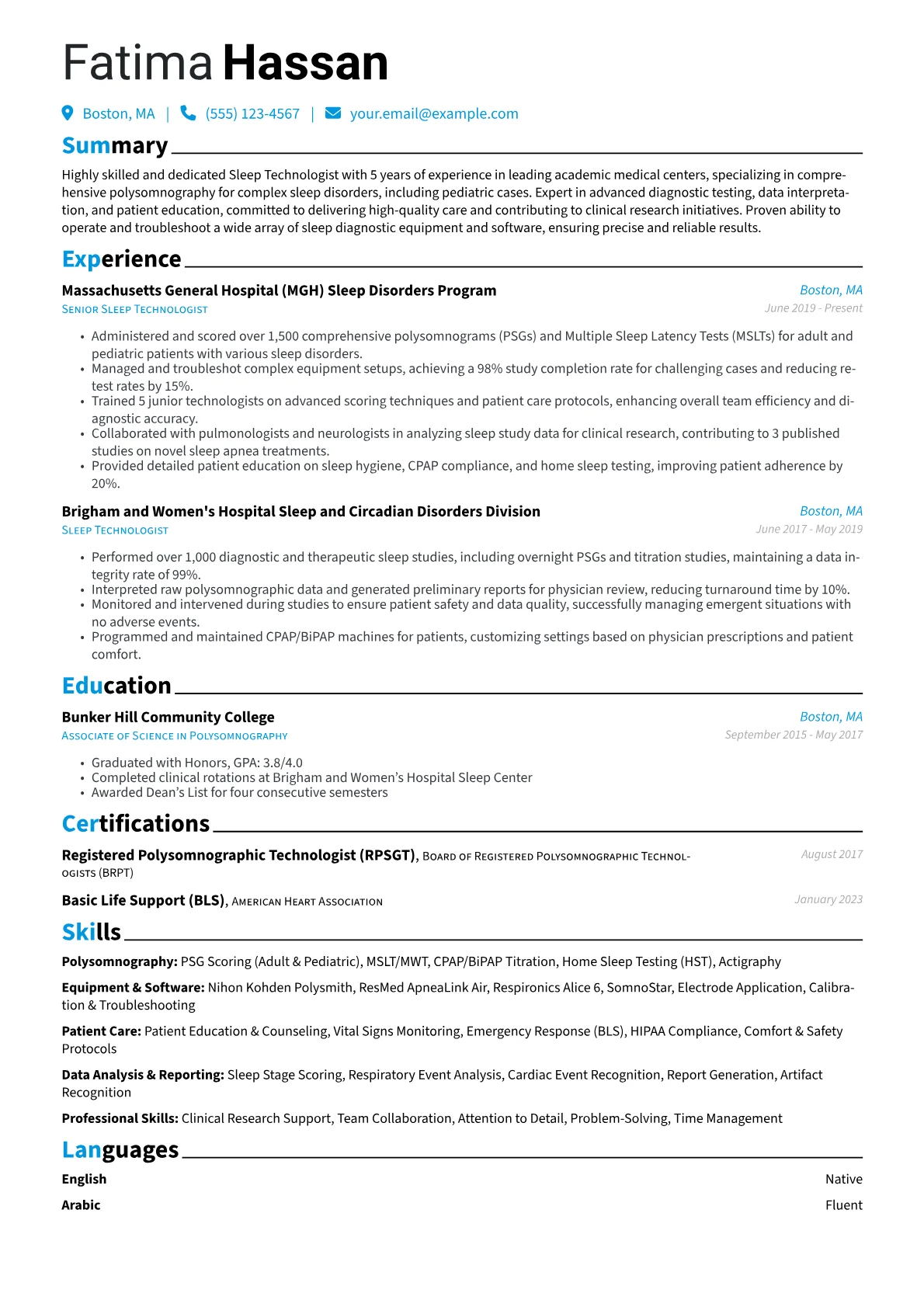 Academic & Pediatric version - Page 1