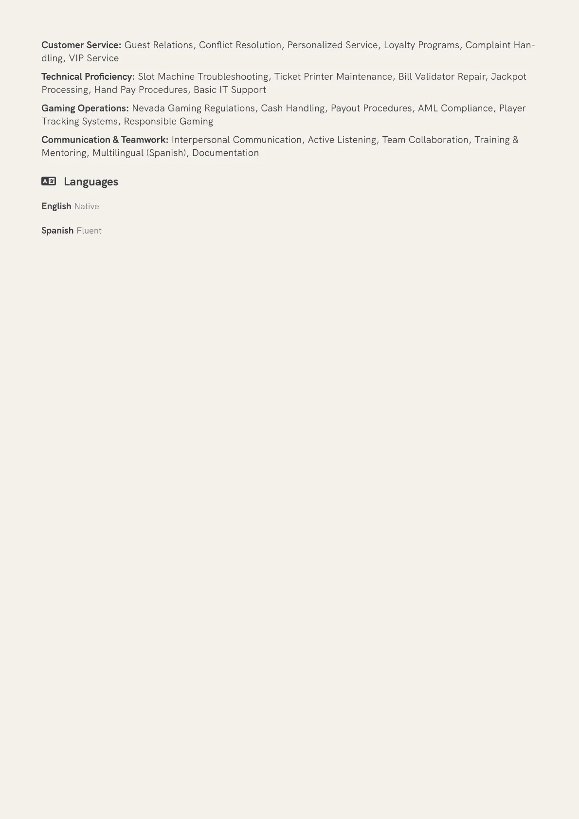 Slot Attendant version - Page 2