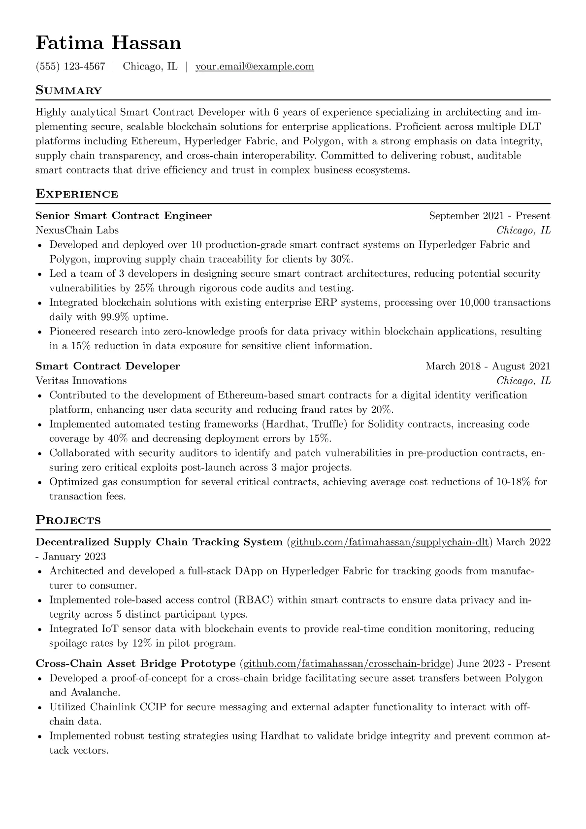 Enterprise Blockchain version - Page 1