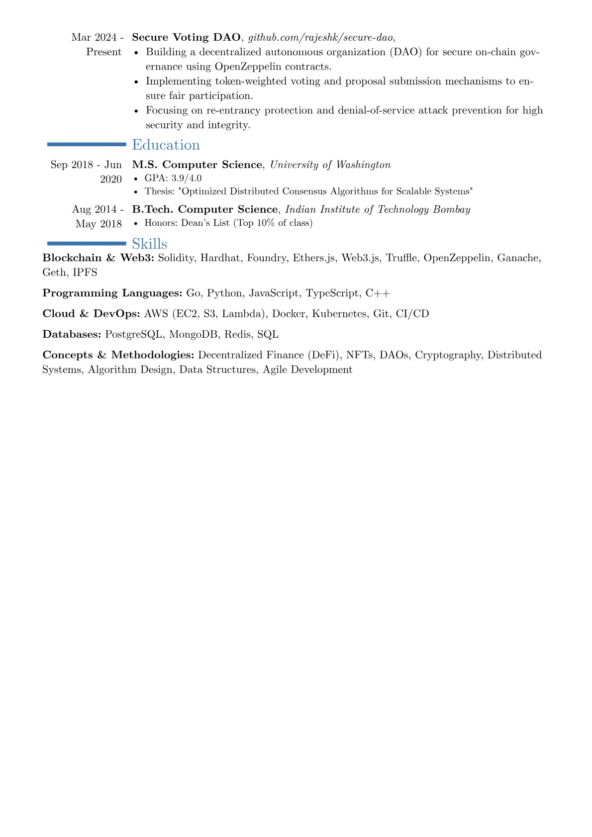 Career changer version - Page 2