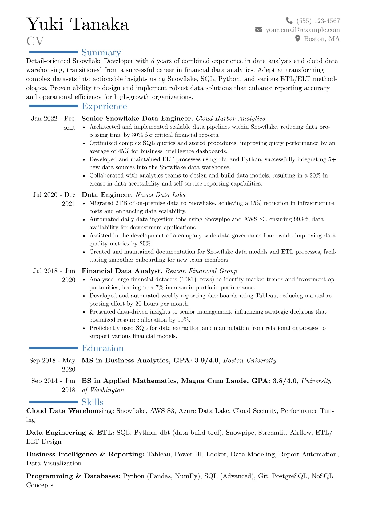 Career changer version - Page 1