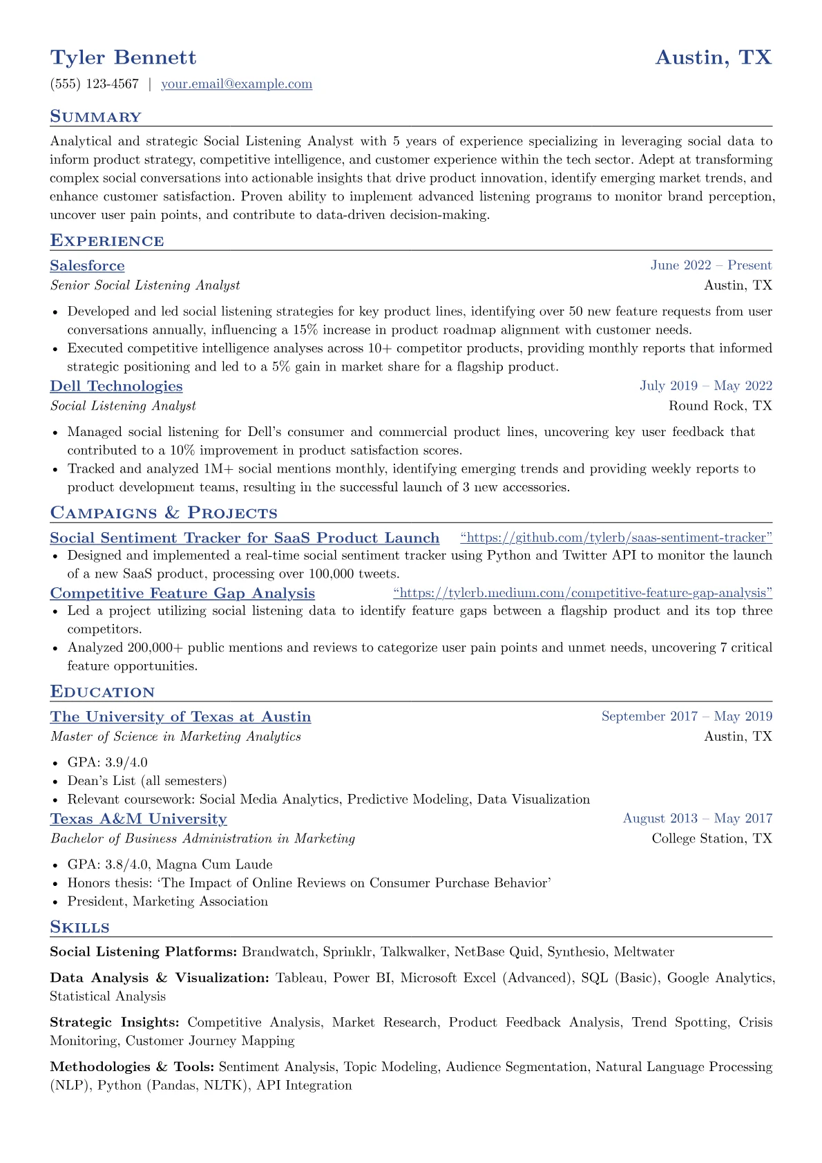 Social Listening version - Page 1