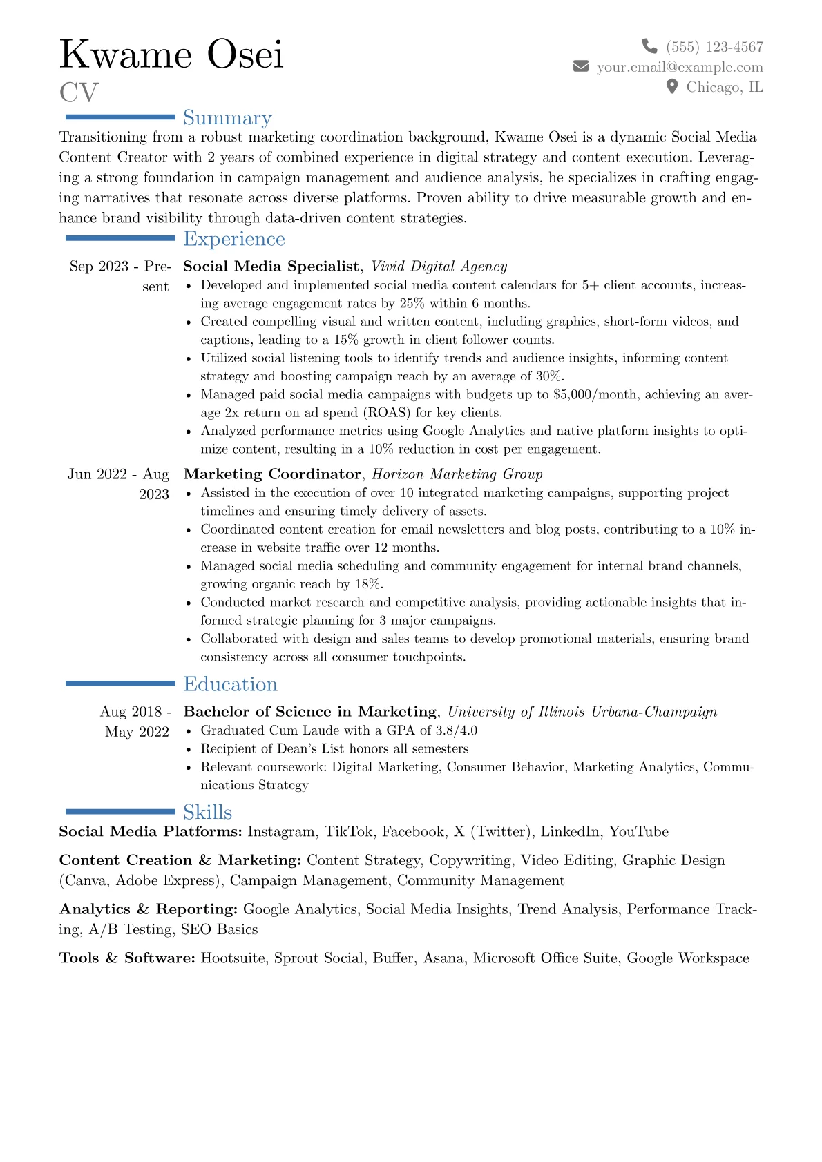 Career changer version - Page 1