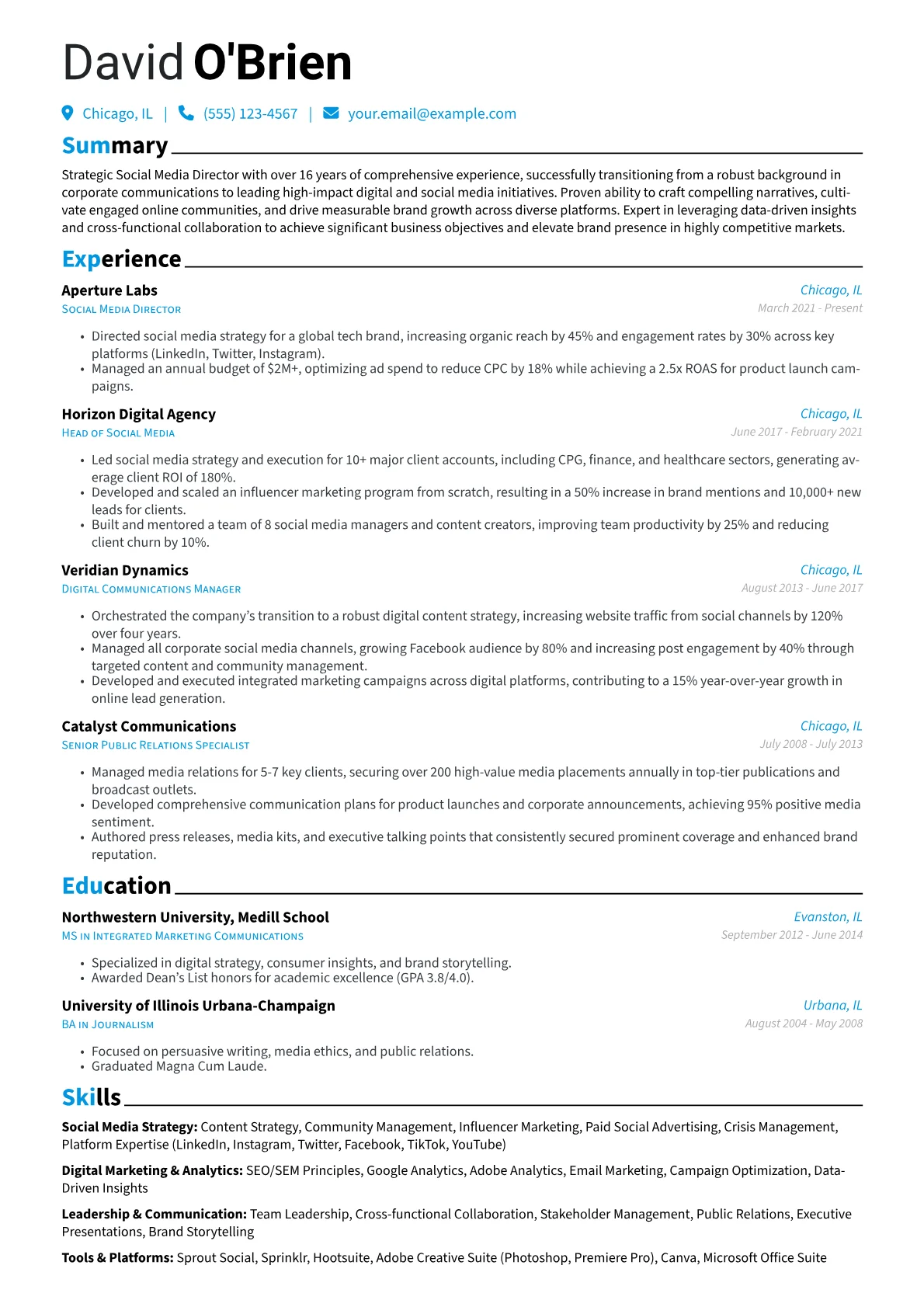 Career changer version - Page 1