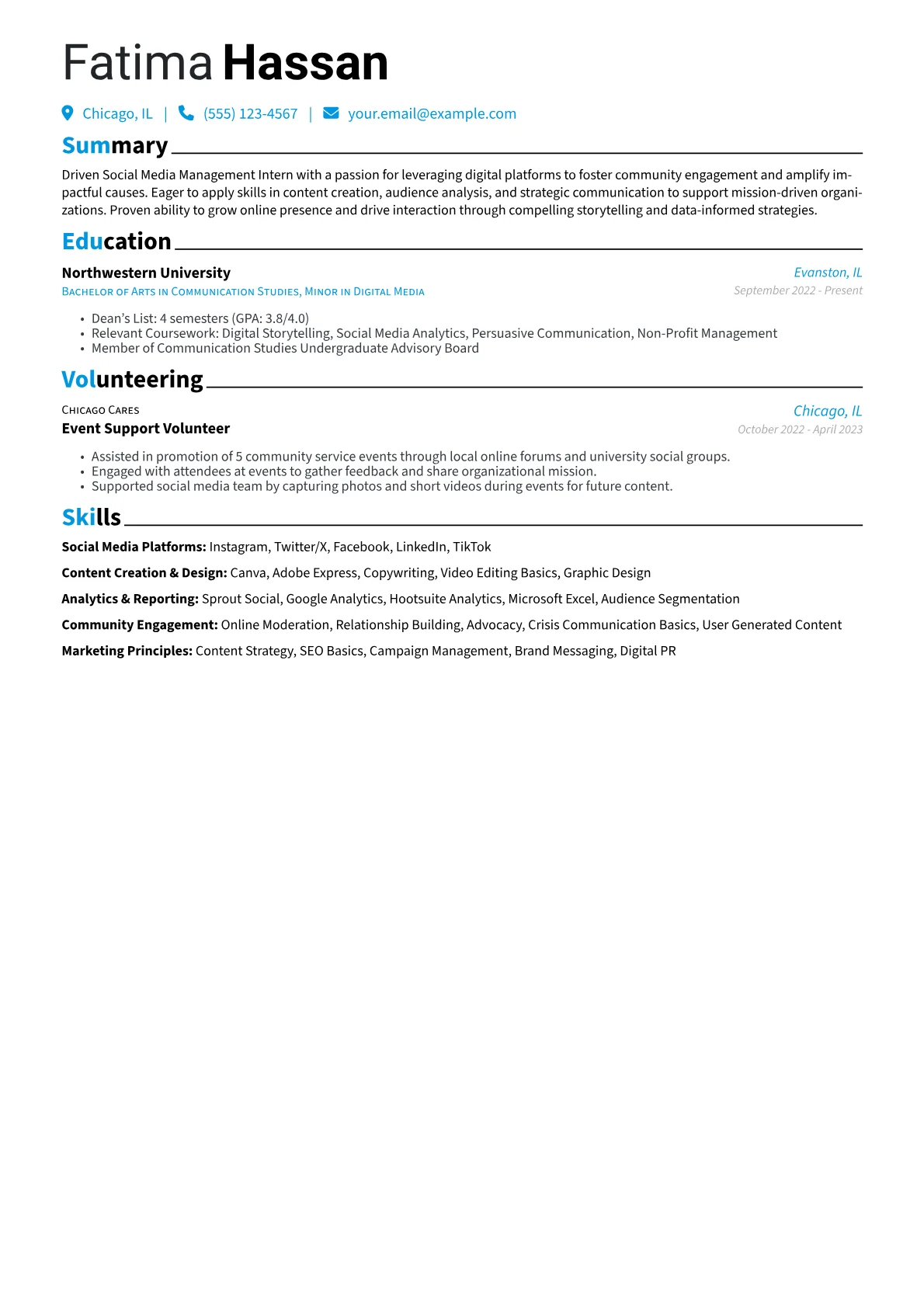 Community Engagement Focus version - Page 1