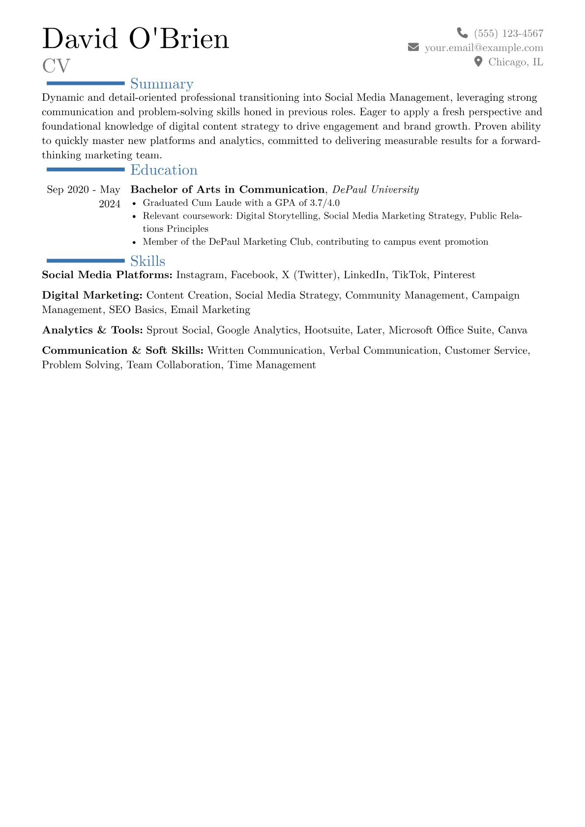 Career changer version - Page 1