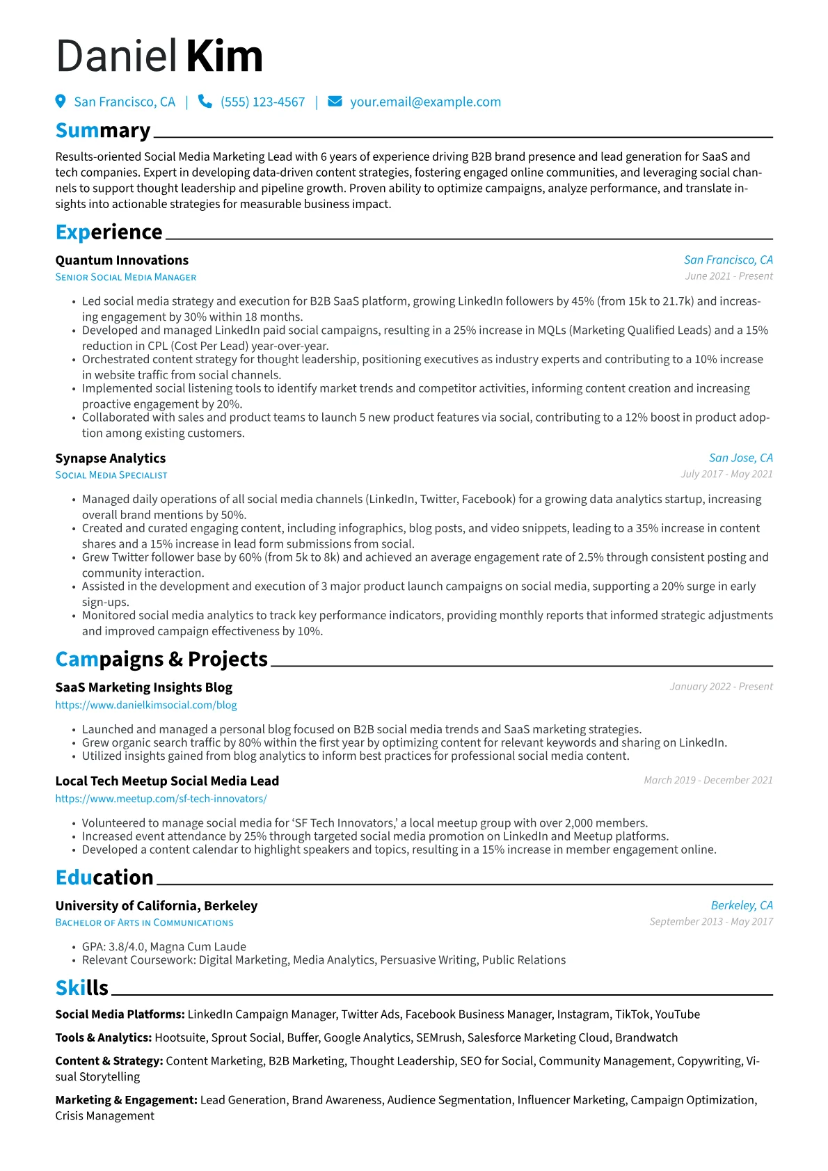 Social Media Platforms version - Page 1