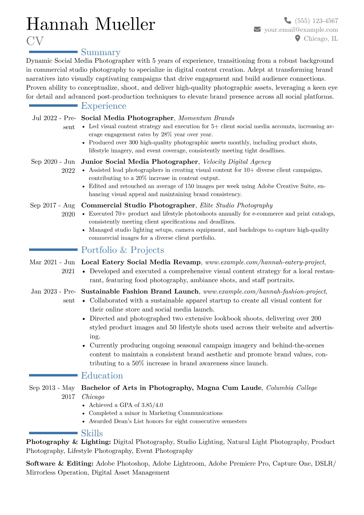 Career changer version - Page 1