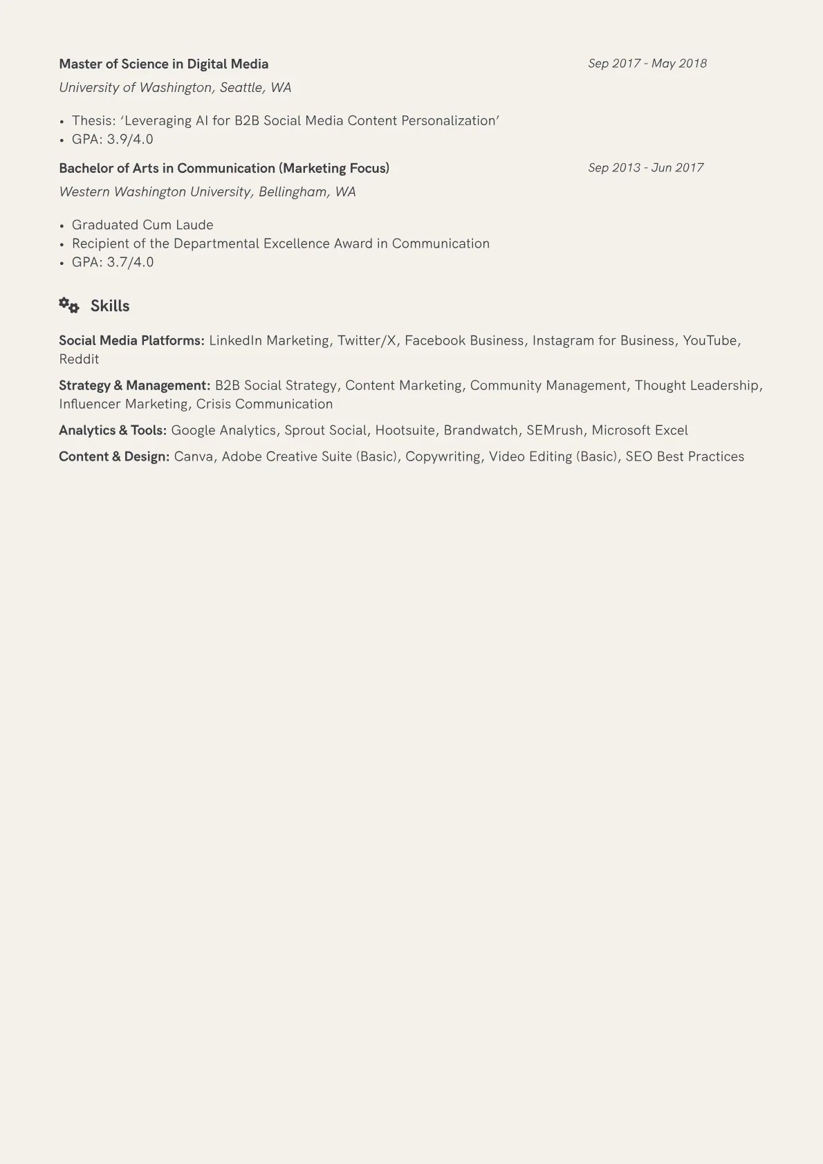 Social Media Manager version - Page 2