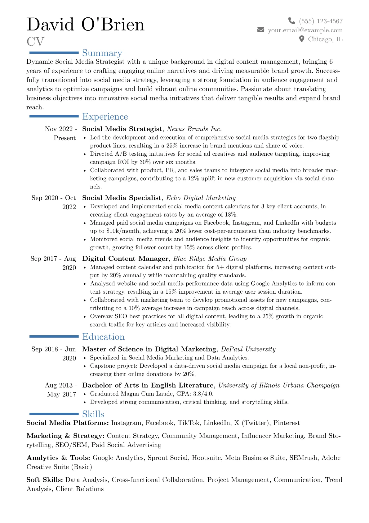 Career changer version - Page 1