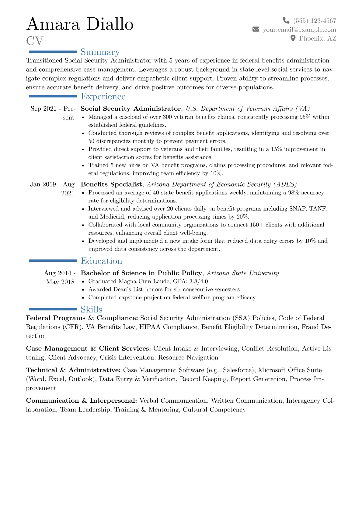 Career changer version - Page 1