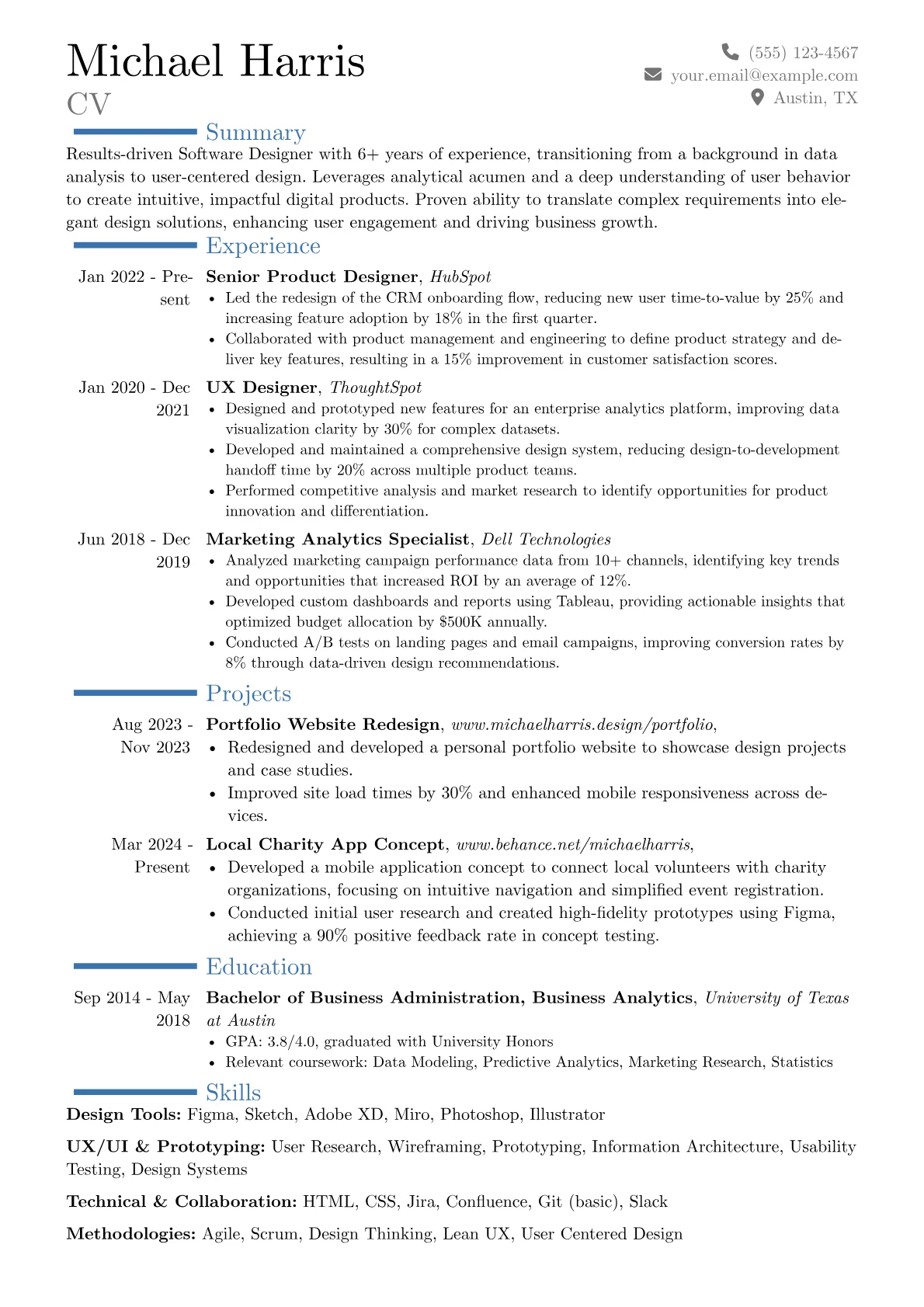 Career changer version - Page 1