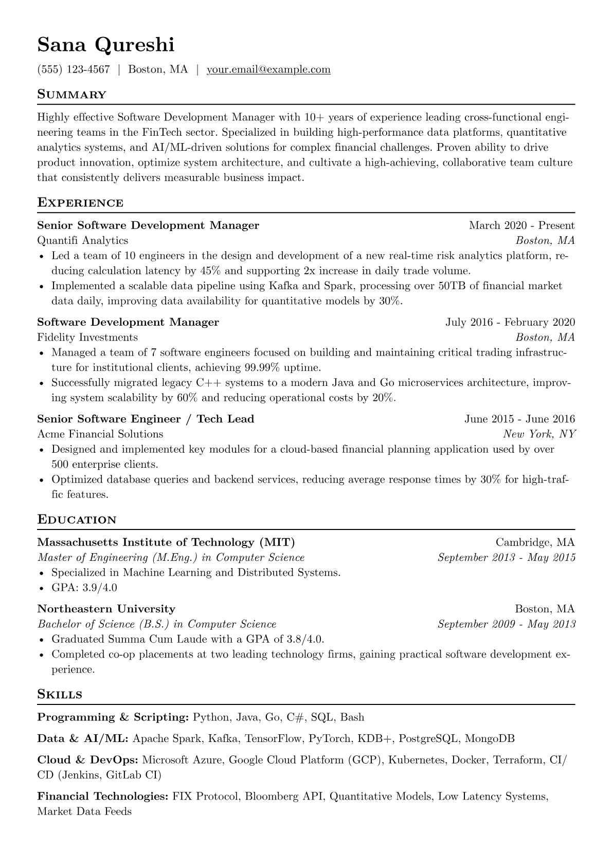 Software Development version - Page 1