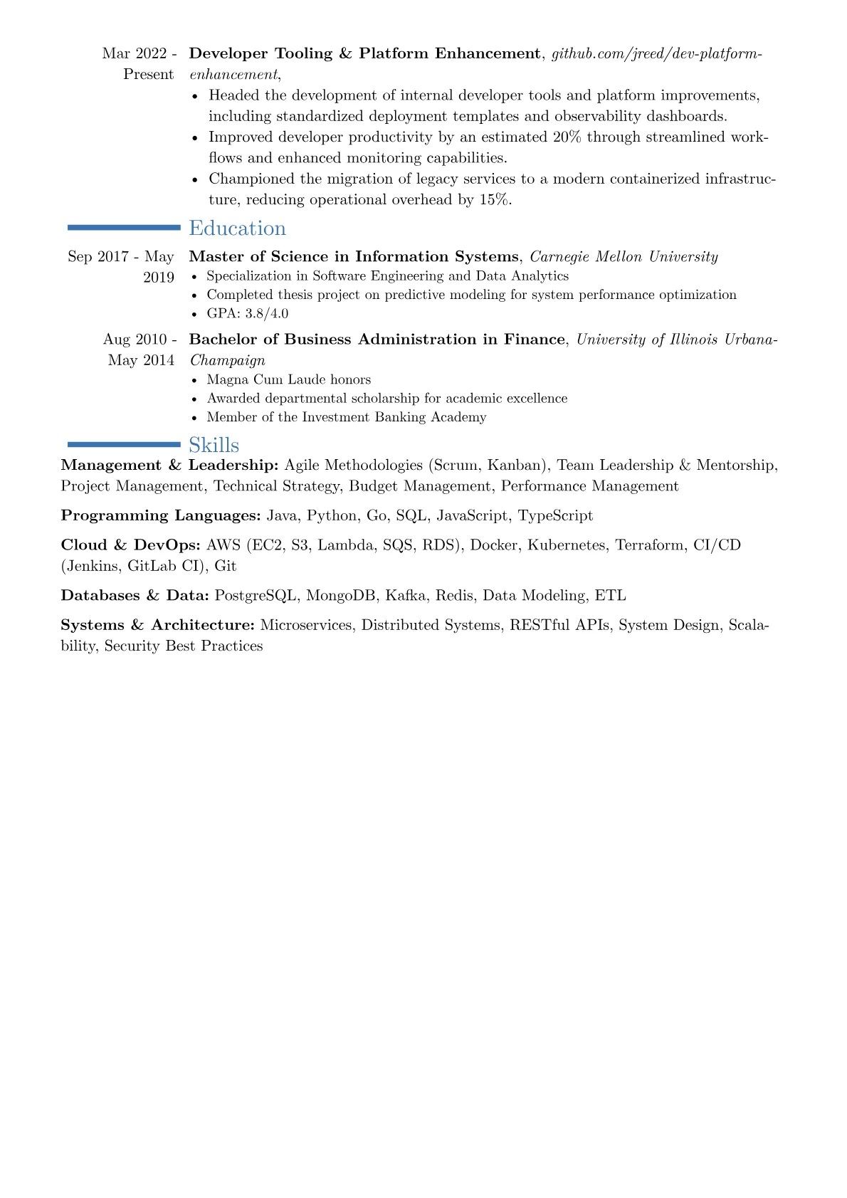 Career changer version - Page 2