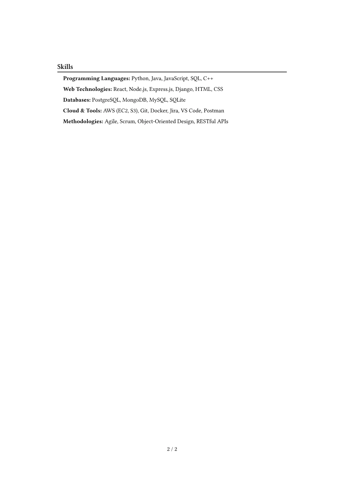 Career changer version - Page 2
