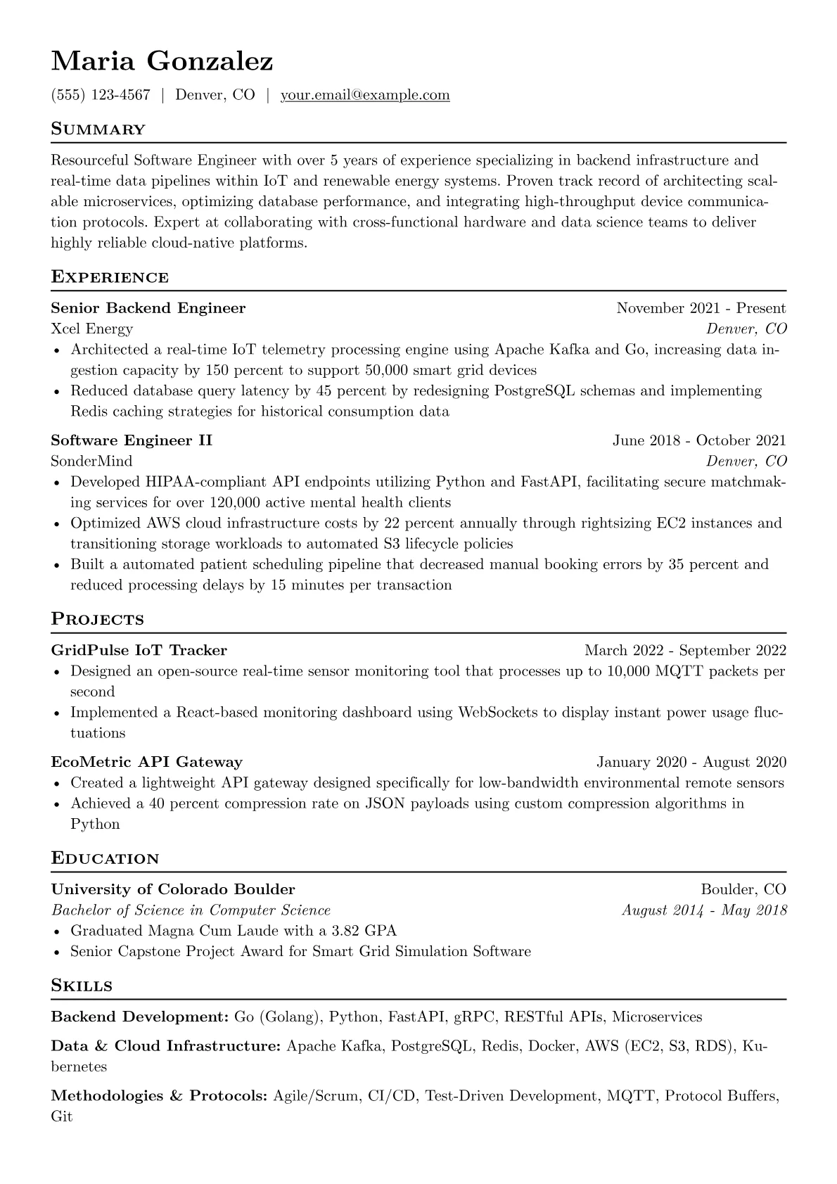 IoT and Backend Systems version - Page 1
