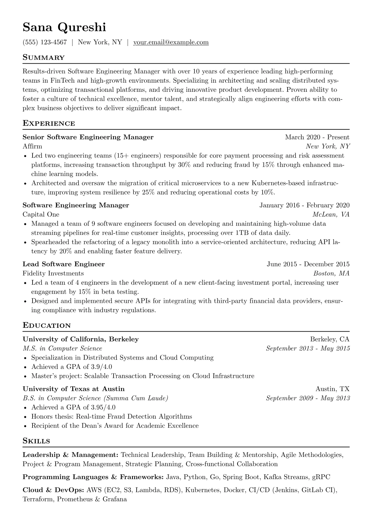Software Engineering version - Page 1