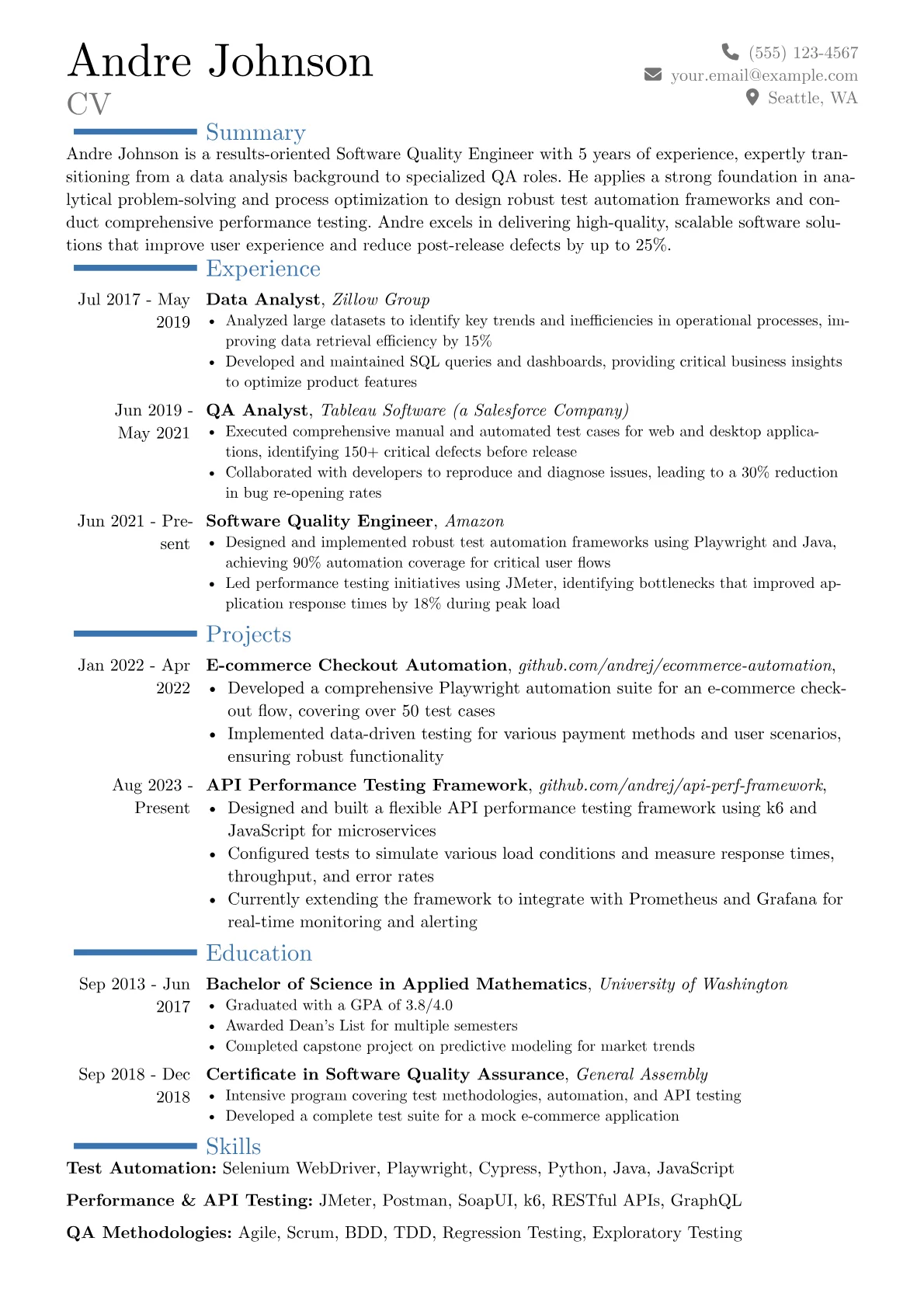 Career changer version - Page 1