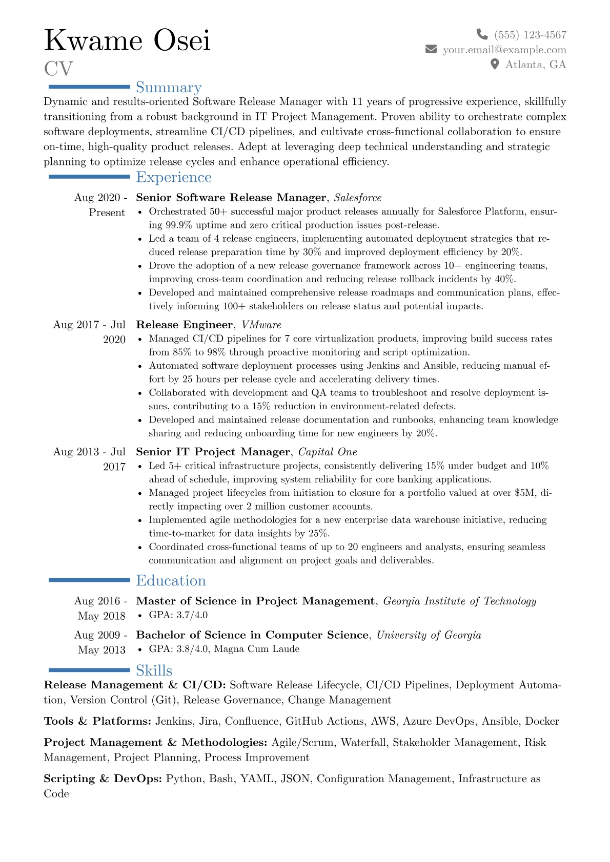 Career changer version - Page 1